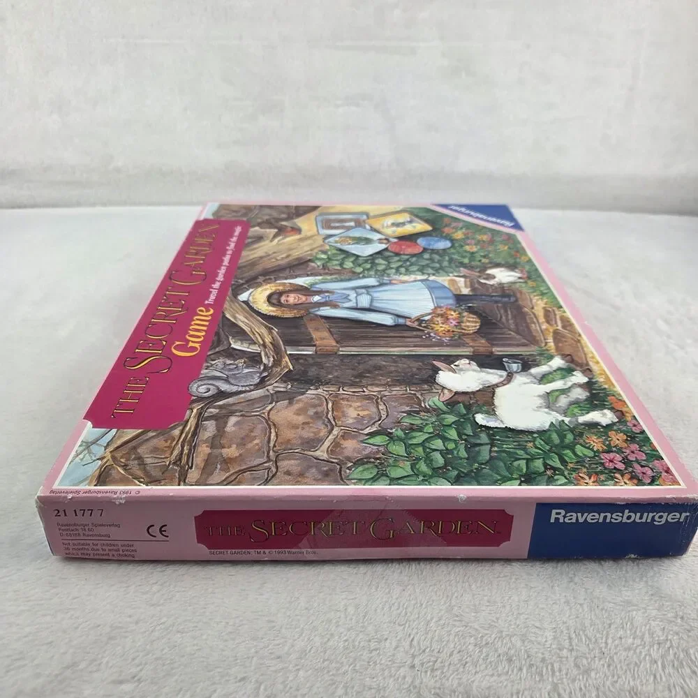Vintage 1993 Secret Garden Board Game‎ Ravensburger Complete No Instructions